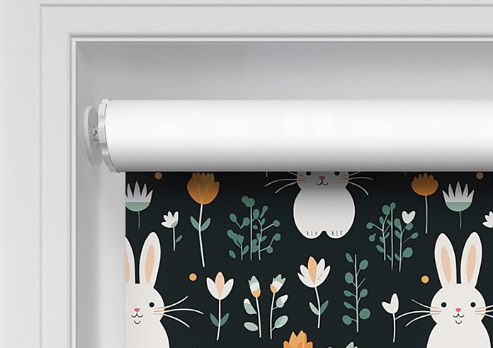 Hop To It, Noir - Twist&Fit Roller Blind - Image 9